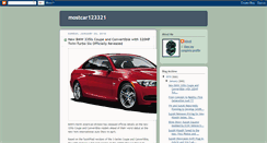 Desktop Screenshot of mostcar123321.blogspot.com