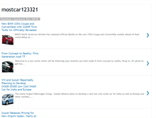 Tablet Screenshot of mostcar123321.blogspot.com
