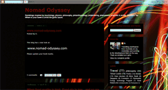 Desktop Screenshot of nomad-odyssey.blogspot.com
