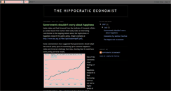 Desktop Screenshot of hippocraticeconomist.blogspot.com