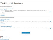 Tablet Screenshot of hippocraticeconomist.blogspot.com