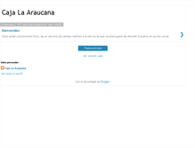 Tablet Screenshot of cajacompensacionlaaraucana.blogspot.com