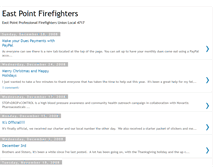 Tablet Screenshot of eastpointfirefighters.blogspot.com