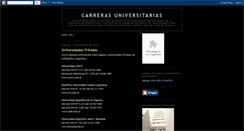 Desktop Screenshot of carrerasuniversitarias-09.blogspot.com