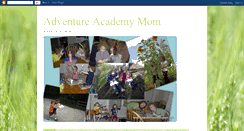 Desktop Screenshot of adventureacademymom.blogspot.com