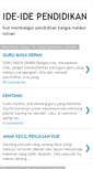 Mobile Screenshot of ide2-pendidikan.blogspot.com