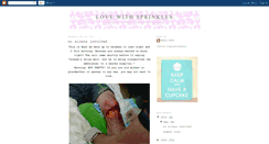 Desktop Screenshot of lovewithsprinkles.blogspot.com
