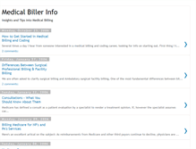 Tablet Screenshot of medicalbillerinfo.blogspot.com
