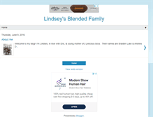Tablet Screenshot of lindsandbaby.blogspot.com