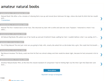 Tablet Screenshot of amateur-natural-boobs.blogspot.com