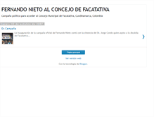 Tablet Screenshot of fernandonieto.blogspot.com