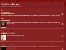 Tablet Screenshot of cordobaatempo.blogspot.com