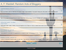 Tablet Screenshot of afwaddell.blogspot.com