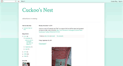 Desktop Screenshot of cuckoosnestclothing.blogspot.com