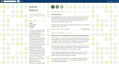 Desktop Screenshot of infinitebeloved.blogspot.com