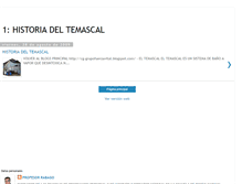 Tablet Screenshot of historia-del-temascal.blogspot.com