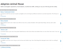 Tablet Screenshot of adoptionanimalhouse.blogspot.com