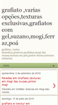 Mobile Screenshot of grafiatotextura.blogspot.com