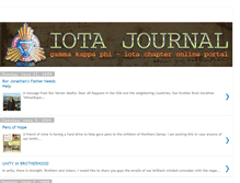 Tablet Screenshot of iotajournal.blogspot.com