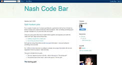 Desktop Screenshot of barnashcode.blogspot.com