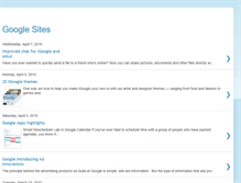 Tablet Screenshot of onlinegooglesites.blogspot.com