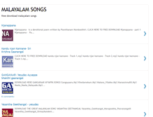 Tablet Screenshot of malayalamfilmsong.blogspot.com