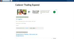 Desktop Screenshot of cadavertrading-espanol.blogspot.com