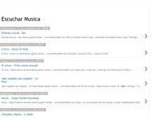 Tablet Screenshot of escucharmusica3.blogspot.com