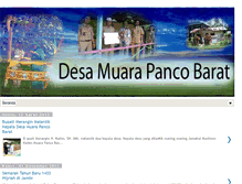 Tablet Screenshot of muarapancobarat.blogspot.com