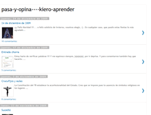 Tablet Screenshot of pasa-y-opina----kiero-aprender.blogspot.com