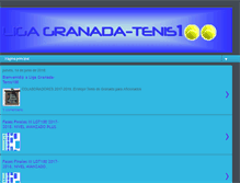 Tablet Screenshot of granadatenis100.blogspot.com