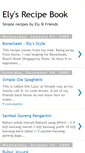 Mobile Screenshot of elysrecipebook.blogspot.com