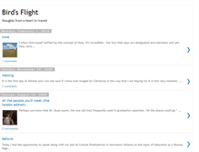 Tablet Screenshot of birdsflight.blogspot.com