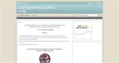 Desktop Screenshot of griyashop.blogspot.com