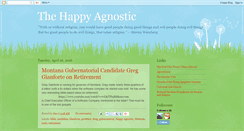 Desktop Screenshot of happyagnostic.blogspot.com