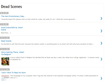 Tablet Screenshot of deadscenes.blogspot.com