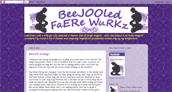 Desktop Screenshot of beejooledfaerewurkz.blogspot.com