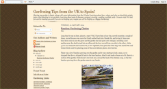 Desktop Screenshot of gardeningspain.blogspot.com
