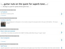 Tablet Screenshot of guitargeek99.blogspot.com