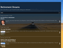 Tablet Screenshot of maggie-retirementdreams.blogspot.com