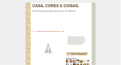 Desktop Screenshot of casacoresecoisas.blogspot.com