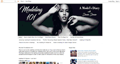 Desktop Screenshot of amodelsdiary.blogspot.com