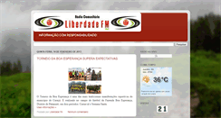 Desktop Screenshot of liberdadefm104.blogspot.com