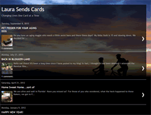 Tablet Screenshot of laurasendscards.blogspot.com