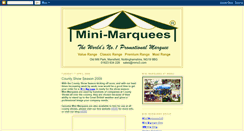 Desktop Screenshot of mini-marquees.blogspot.com