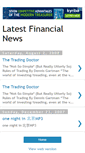 Mobile Screenshot of latestfinancialnews.blogspot.com