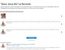 Tablet Screenshot of dulcejesusmiolaparranda.blogspot.com