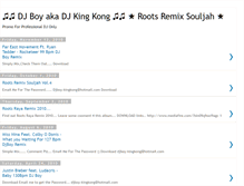 Tablet Screenshot of djboy-kingkong.blogspot.com