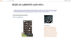 Desktop Screenshot of desdeunlaberinto.blogspot.com