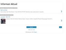 Tablet Screenshot of info-aktual.blogspot.com